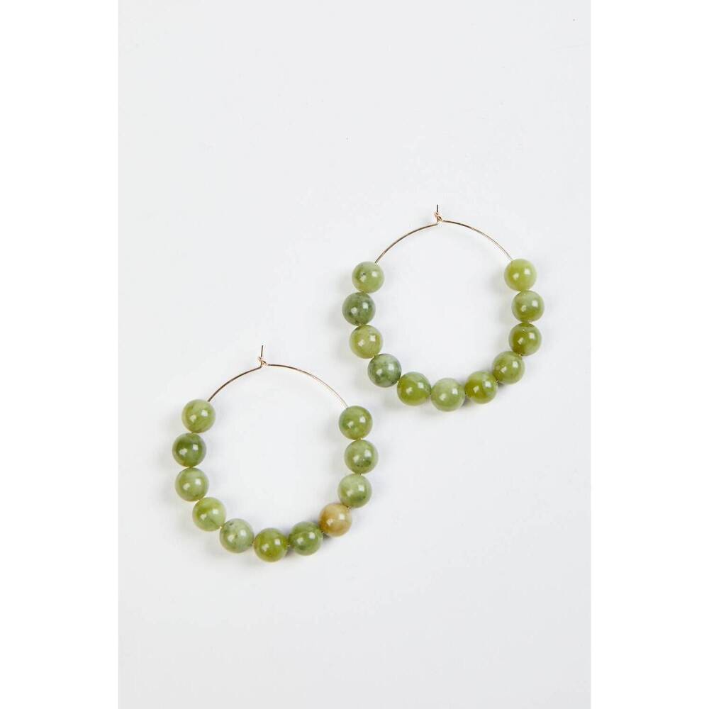 NEW VERMEER STUDIO martyna earrings in green